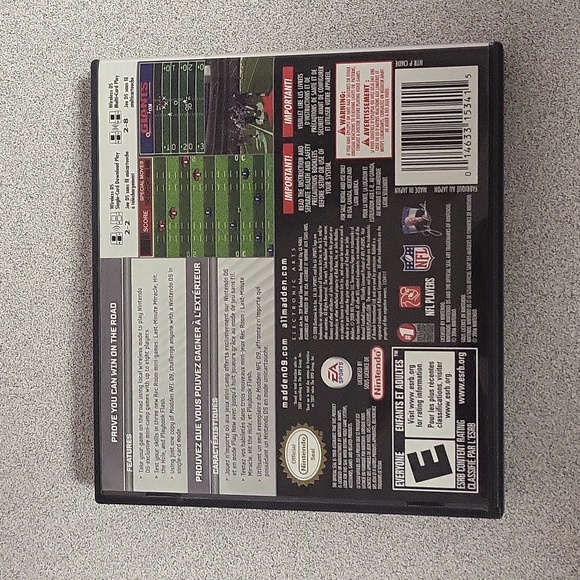 Nintendo DS Madden 09 - Picture 2 of 3